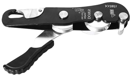 Dispositivos de autoseguro para escalada, descensor de parada de escalada,Descensor de control manual - Equipo de rescate de cuerda, Aseguradores de pánico para descenso de cuerda