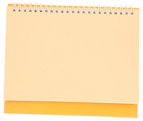 HONMEET 3sätze Handgefertigter Tischkalender Leerer Kreativer Kalender Für Studenten Mit Handgezeichneten Innenseiten Und Stabiler Goldenem