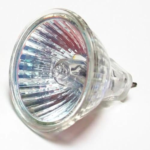 LEDLOCLB Foco halógeno MR16, 12 V, 20 W, 35 W, 50 W, regulable, blanco cálido, 2 clavijas, bombilla halógena, 5 unidades, 1 unidad, 12 V, 35 W