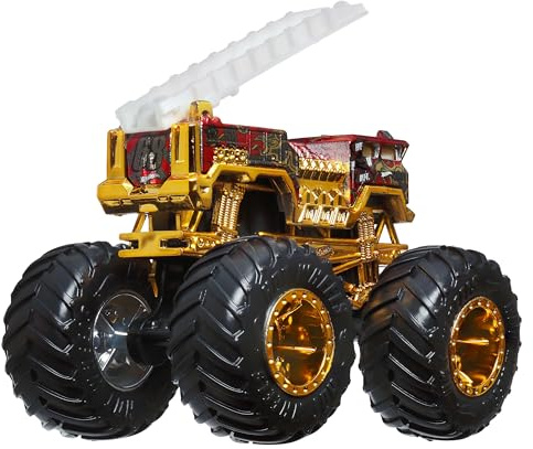 Hot Wheels Monster Trucks 1:64 Bigfoot Trophy Champion sortiert Design