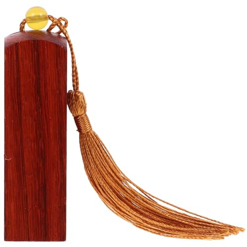Operitacx Holzschnitzstempel Leere Oberfläche Zum Versiegeln Von Namen Diy-bastelwerkzeug Holzstempel Für Scrapbook-siegel Namenssiegel