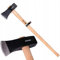 Hacha Martillo con Mango de Madera 4 kg - Ideal para leña, Madera Pesada, construcción, demolición - Resistente - Ergonómico - Robusto - Forestal