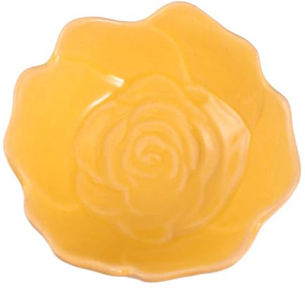 FUNOMOCYA Plato Cerámica Incienso Soporte Aceites Esenciales Cuenco Cerámica Diseño Floral