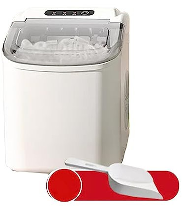 macchina per il ghiaccio Fabbricatori di ghiaccio da cucina Macchina for cubetti di ghiaccio for negozio di tè al latte da 15 kg Generatore di ghiaccio elettrico Macchina for cubetti di ghiaccio porta