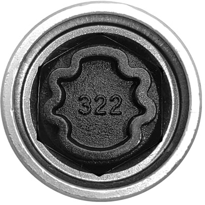 Replacement Security Master Locking Wheel Nut Key for Mercedes Benz Screw Socket Wrench Tool 322 Christmas Gifts