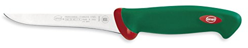 Sanelli Premana Coltello Disosso, Acciaio Inossidabile, Verde, 14 cm