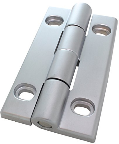 Scharnier Schwerlastscharnier Drehband AL 90 Aluminium Druckguss 30/30 58x96 mm