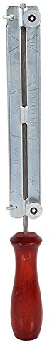 Haofy Chainsaw Filing Kit, Chainsaw Sägekette File 0026 Filing Schärfkits mit Holz-Halter-Tool 4,0 mm / 4,8 mm / 5,5 mm zum Schärfen Kettensägen Klingen(4.8mm)