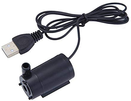 XCSM DC 5V USB a Basso Rumore Mute Piccole Pompe dell'Acqua 1.0A 2-3L / Min Mini Micro Pompa sommergibile Fontana per Acquario Acquario Idroponica