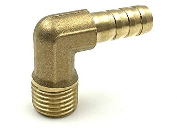PYouo-Messing Schlauchverbinder Schlauchtülle Gewinde 1/8 1/4 3/8 1/2 Messing Wasserrohrfittings, 6 8 10 12 14 mm Pagoda Schlauchkupplung Verbindungsstück, Dickes Material ( Color : PL , Size : 10mm )