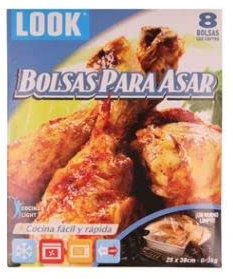Roasting Bags for Oven and Microwave 8 Pack
