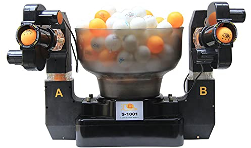 Irfora Tischtennis Roboter Tischtennis-Roboter-Ping-Pong-Ball-Maschine Automatische Tischtennis-Maschine für das Training