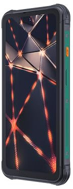 Cubot KingKong 8 - Smartphone da 6,5, 6 GB e 256 GB, fotocamera da 48 MP, batteria da 10600 mAh, Android 13, processore OctaCore, Verde