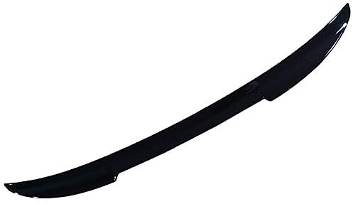GuriDo Auto Heckspoiler Spoiler füR Opel Vauxhall Adam M13 2013-2019, Kofferraumspoiler HeckflüGel DachspoilerflüGel Kofferraumdeckel Modifikationen ZubehöR,A/Black