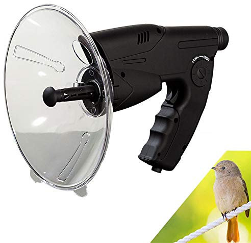 MYVVKIA Tragbares Parabolmikrofon-Monokular, Monokular X8 Bionic Ear Vergrößernder Monokular-Schallverstärker, Abhörgerät mit großer Reichweite für Outdoor-Aktivitäten und Famili