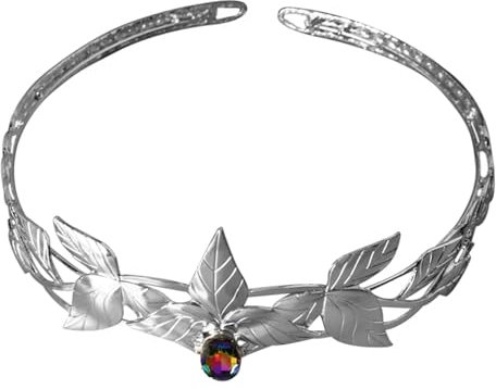 XUCZHAI Elfen-Stirnband Kristall-Anhänger-Krone, Vintage, glänzend, Elfen-Stirnbänder, Bräute, Hochzeit, Tiaras, Abschlussball, Prinzessin, Diadem, Schmuck, Kopfschmuck(22)