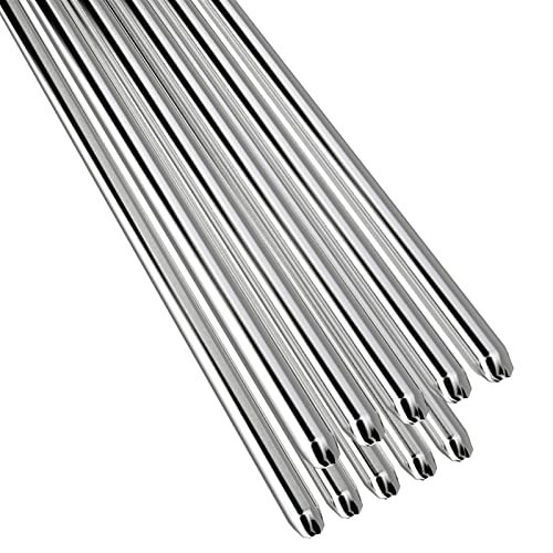 Magnifique électrode soudée. Baguettes de soudage en aluminium facile à basse température 5/10mm 2mm, 50cm, 1.6 pièces, pas besoin de poudre à souder(1.6mm 50PC)