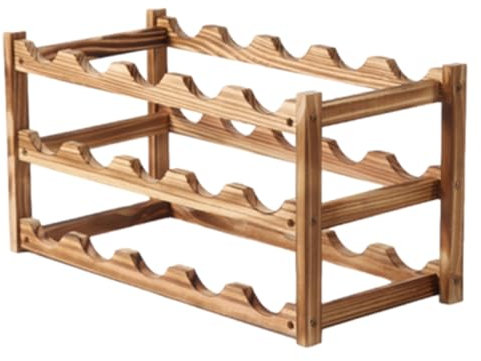 Estante para copas de vino de 2 capas de gran capacidad para bar, cafetería, cocina, gabinete de licor, estante de exhibición con accesorios de bar, solución de almacenamiento para decoración del