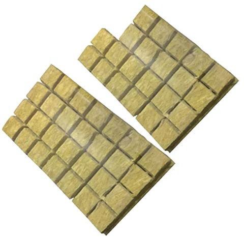 Sosoport De Culture pour Démarrage 100 Pièces Cubes sans Terreau pour Plantes Hydroponiques Idéal pour Les Projets De Jardinage D'intérieur