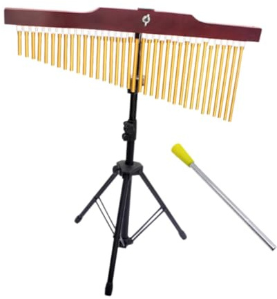 Luwecf 36 Bar Chimes Percussion Stand Percussion Instrument Glockenwind -Chime -Glocke für Erwachsene