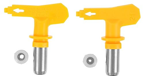 Gadpiparty 2pcs Upgrade Material Paint Sprayer Nozzle Tips for Airless Sprayer Seal Nozzle for Garden Power Tools