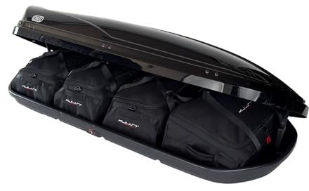 KJUST Taschen Set 4stk kompatibel mit Dachbox CRUZ PADDOCK 500