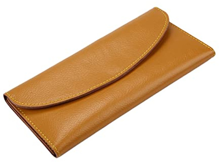 VANZACK Monedero Mujer Cartera De Cuero Cartera Larga Bolso Monedero para Dama