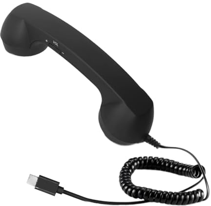 Telefonlur Avsedd För Mobiltelefon 3,5 mm Jack Retro Handhållen Telefonlur
