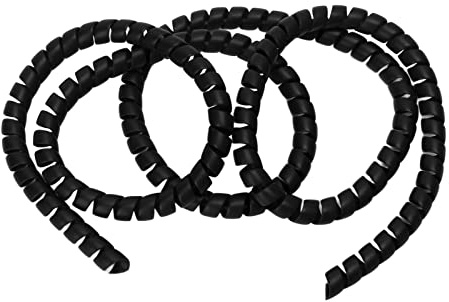 ERYUE Avvolgicavo a Spirale Universale per Scooter, Resistente Protezione per Cavi Scooter Elettrico M365 Pro, Protezione Completa a 360° Elettrici, Realizzata in Plastica PP (#1)