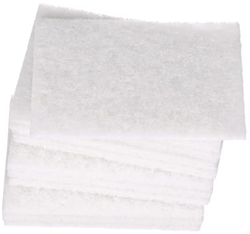 Scotch-Brite Light Cleansing Hand Pad 7445, 6 in x 9 in, Mild Abrasive Hand Sanding Pad, For Metal, Vinyl, Porcelain and Other Delicate Surfaces, Pack of 20