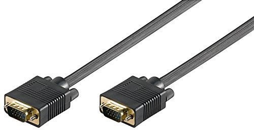 Ewent EW-110101-100-N-P cavo VGA 10 m VGA (D-Sub) Nero
