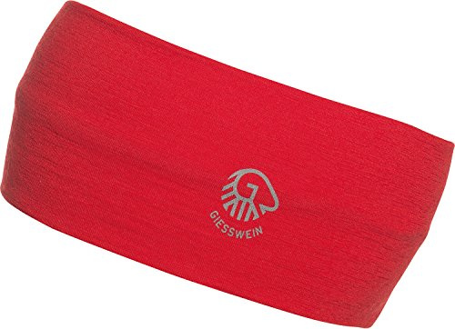 Giesswein Stirnband - Leichtes Merino Jersey Headband | Atmungsaktives Sport-Stirnband fuer Damen & Herren - warmer Unisex-Ohrenschutz fuer Outdoor & Laufen