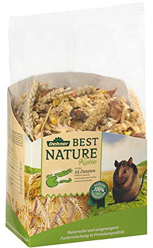 Dehner Best Nature Nagerfutter Adult, Rattenfutter, 2 kg