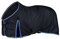 Horze Pferdedecke Glasgow 100 g, wasserdichte Weidendecke, Turnout medium, Blau, 145