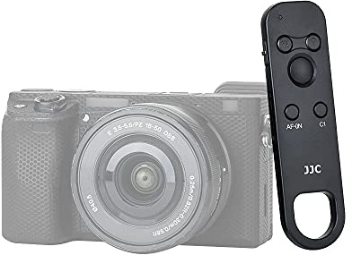 JJC RMT-P1BT Bluetooth Fernbedienung für Sony ZVE1 ZVE10 II A7M5 A7CII A7CR | Drahtloser Fernauslöser für a6700 A6600 A6400 A1 II A7IV a7RV A7SIII ILME-FX2 FX30 ZV-1F RX100VII RX0II,geringes Gewicht 18 g