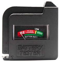Tester universale per verifica stato carica batterie, per pile da 1,5 a 9 V, Misurazione a 3 Fasce Replace-Low-Good