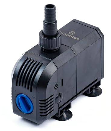 BluFlow Control 900 - Regelbare Teichpumpe - Springbrunnenpumpe - Filterpumpe - 900 Liter pro Stunde - 20 Watt