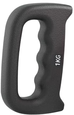 F Fityle Manubri da Boxe con Peso a Mano Manubri ergonomici con Impugnatura a Mano per Pilates Walking Speed Shadow Boxing, 1 kg
