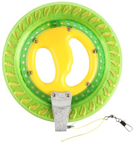 Namvo Drachenschnurwickler für Drachen, fertig montiert, mit 400 m robuster Schnur und Clip, Outdoor-Aktivitäten Aller Altersgruppen, einfach zu bedienen für angenehme F