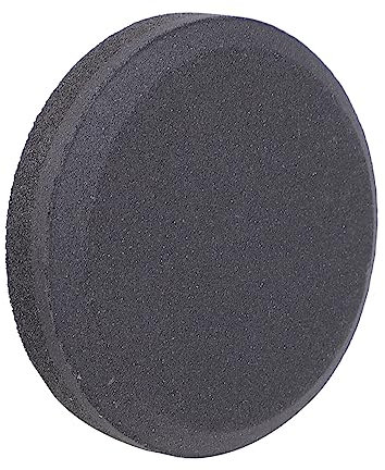 ANDRESLAD Double Sided Round Sharpening Stone Compact Silicon Carbide Sharpener Tool 240/400 Mesh for Kitchen and Household Tools
