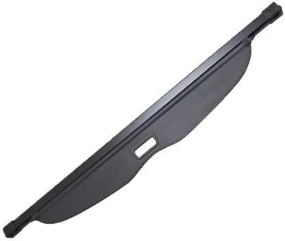 DZSLLOOI Laderaumabdeckung Hinten Trunk Cargo Cover Für VW Für Tiguan L AD BW 2017~2023 Blind Schild Schatten Vorhang Partition Bord Kofferraum Schutz Abdeckung(Canvas)