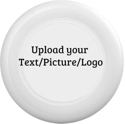 Personalisierte Wurfscheibe mit Foto Text Logo, Profi Sport Flugscheibe aus PE-Material für Outdoor Spiele Strand Camping Park, Offizielles Gewicht 175g