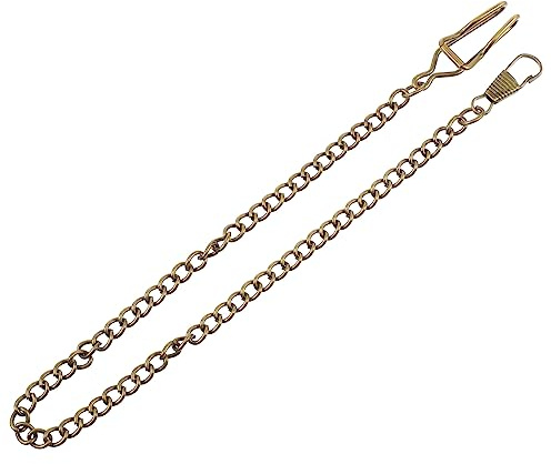 COSMEVIVI 3stücke Vintage-gürtelketten für Taschenuhren Taschenuhrketten aus Legierung mit Metallschnallen Hängende Taschenketten für Bequemes Tragen und Verstauen