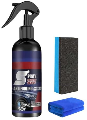 Agent de revêtement de véhicule | 120 ml polonais extérieur Spray Coating Agent – Restaurateur de carrosserie – Détachant de peinture pour berline