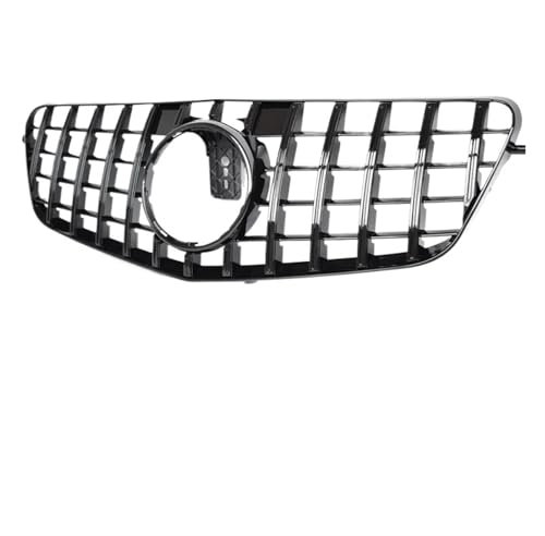 NUOSDEX Nieren Schwarz Kühlergrill Kompatibel Mit Benz Für E-Klasse W212 E200 E260 E300 E350 E4000 2009 2010 2011 2012 2013 2014 2015 Auto-Frontstoßstangen-Obergrill-Karosseriesatz(Black,2009-2012)