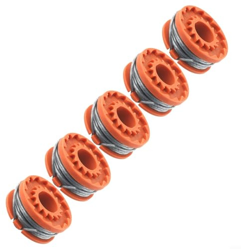 Zhanhai 2/5/10 Pack Strimmer Spool Line Fits for Spear and for Jackson 18v S1825CT 36v S3630CT, S3630CT2 N0F-GT-250/18-D Grass Trimmer Replacement Accessories (5 Pack)