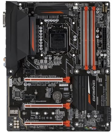 Placa Madre Placa Base for Juegos Fit For Gigabyte GA-Z270-Phoenix Z270, Socket LGA 1151, Compatible con DDR4, CPU I7 6700K 7700K