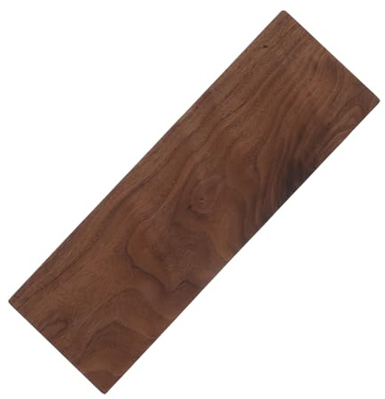 JOINPAYA Pannelli in Legno di Noce Naturale Spessi 30X10X1 CM Assi Massello per Artigianato Fai da Te Pannelli Decorativi per Pareti e Davanzali Legname per Incisioni e Progetti di