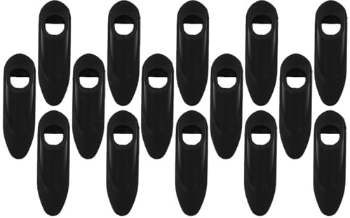 DECORNIJIA 16 Morsetti per Cavi Freno Bici in Metallo Resistenti Clip Porta Tubi per Passaggio Interno Cavi Supporti Fermacavi per Bici da Strada e Mountain Bike Accessori per Ciclisti
