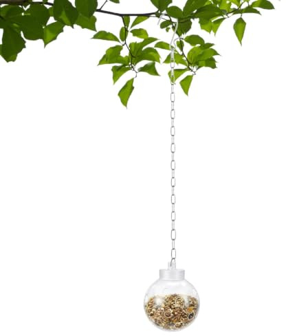de para Gallinas Accesorios con Cadena interactiva para Corral de Aves | Pelotas Alimentación Lenta Pollos Para Patos, Gansos, Aves Grandes, Loros, Hámsteres, Conejos, Granjas y Familias de Mascot